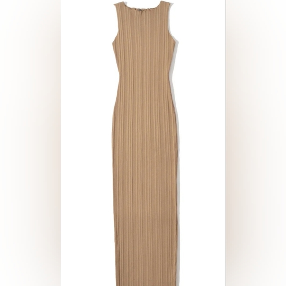 Rehab Lab Dresses & Skirts - Sleeveless Maxi khaki dress